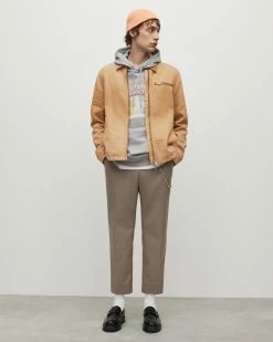 Best Sale ⌛ Intra Jacket Warm Taupe 🎉 -Coats & Jackets Sales MA007Y 8277 3