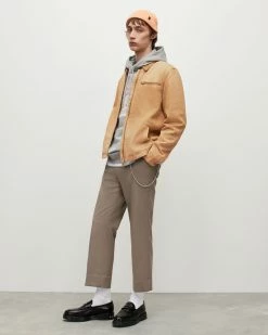 Best Sale ⌛ Intra Jacket Warm Taupe 🎉 -Coats & Jackets Sales MA007Y 8277 4