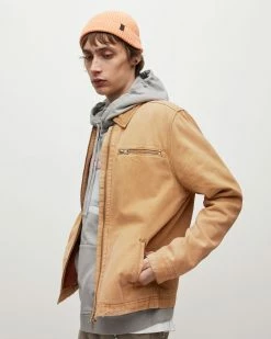 Best Sale ⌛ Intra Jacket Warm Taupe 🎉 -Coats & Jackets Sales MA007Y 8277 5