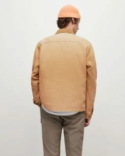 Best Sale ⌛ Intra Jacket Warm Taupe 🎉 -Coats & Jackets Sales MA007Y 8277 6