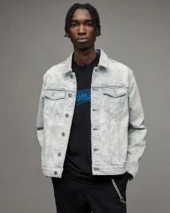 Promo 🧨 Jupp Denim Jacket Bleached Grey 😍