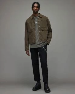 Flash Sale 👍 Derny Denim Jacket Meadow Brown 😀 -Coats & Jackets Sales MA009X 7806 3