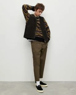 Hot Sale 🎁 Lecco Reversible Vest Gilet Jet Black 🧨 -Coats & Jackets Sales MA010Y 451 3