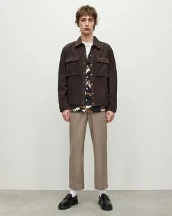 Outlet ✔️ Natt Corduroy Jacket Brooklyn Brown 🤩 -Coats & Jackets Sales MA030X 8050 3