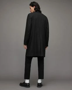 Best Sale ๐ Brock Pinstripe ๐งฅ Coat Black โ 11 Best Sale ๐ Brock Pinstripe ๐งฅ Coat Black โ -Coats & Jackets Sales MC011X 5 6