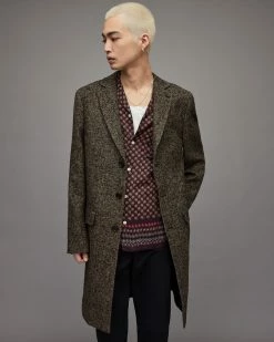 Best reviews of 😀 Milligan Tailored Herringbone 🧥 Coat Herringbone Brown ⭐ -Coats & Jackets Sales MC045X 7988 3