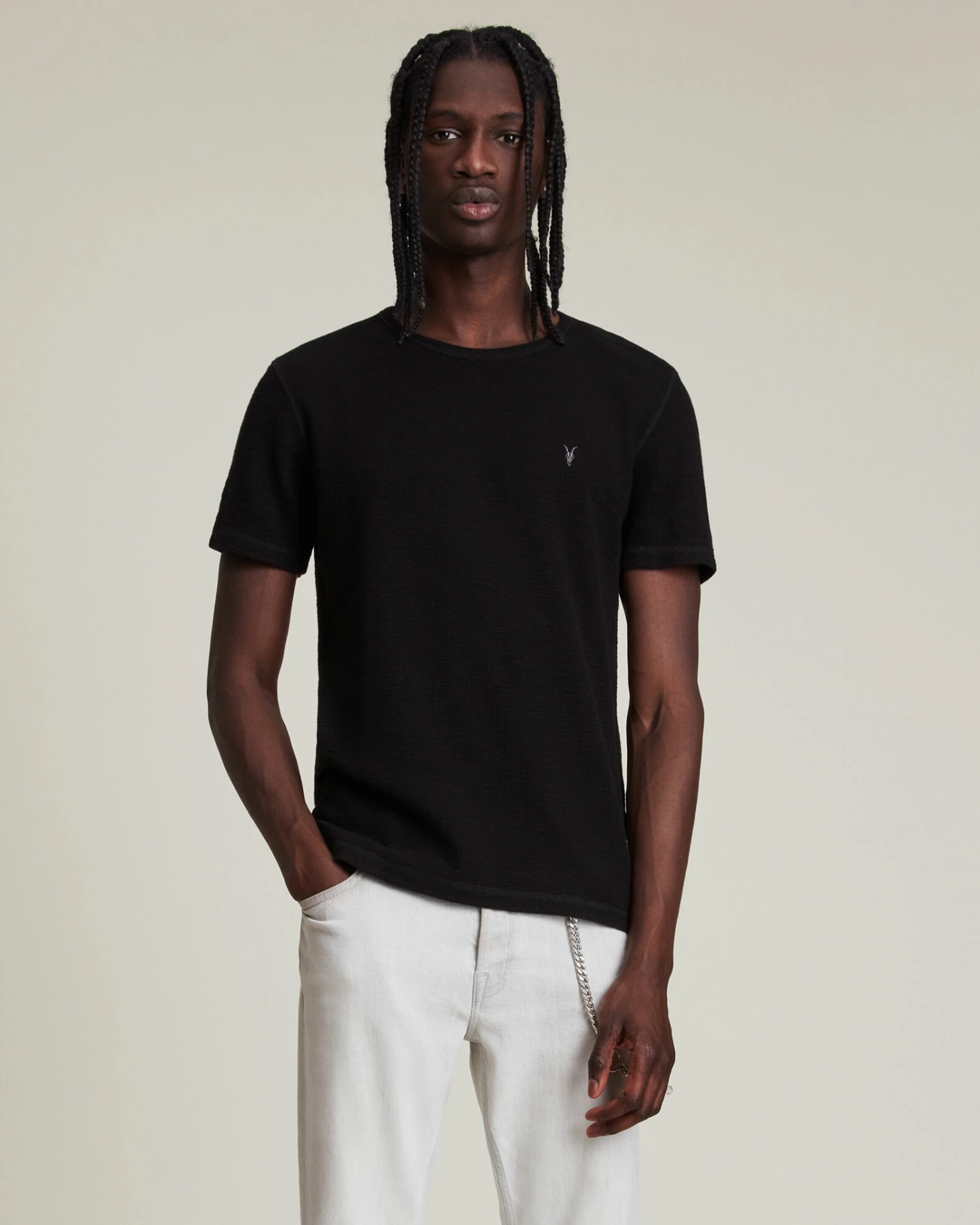 Budget 🥰 Muse Short Sleeve Crew T-Shirt Jet Black 😉 1 Budget 🥰 Muse Short Sleeve Crew T-Shirt Jet Black 😉