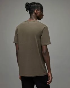 Flash Sale 😍 Tonic Crew 3 Pack T-Shirts GRN/BRWN/JET BLK ⭐ -Coats & Jackets Sales MD063X 7850 6