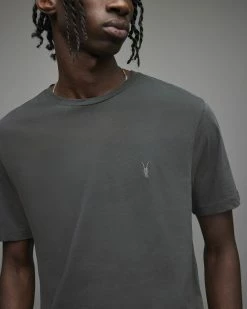 Budget 🔥 Brace Brushed Cotton 3 Pack T-Shirts GRY/RED/OPT WHT ⭐ -Coats & Jackets Sales MD065X 7852 5