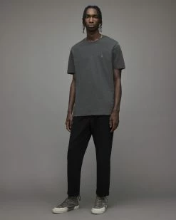 Budget 🔥 Brace Brushed Cotton 3 Pack T-Shirts GRY/RED/OPT WHT ⭐ -Coats & Jackets Sales MD065X 7852 6