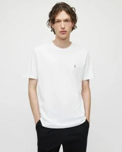 Flash Sale 🔔 Brace Brushed Cotton 3 Pack T-Shirts BLUE/BLUE/OPT WHT 😀 -Coats & Jackets Sales MD066X 7853 3