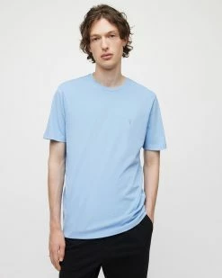 Flash Sale 🔔 Brace Brushed Cotton 3 Pack T-Shirts BLUE/BLUE/OPT WHT 😀 -Coats & Jackets Sales MD066X 7853 4