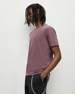 Buy 👍 Ossage Crew T-Shirt Sage Purple 💯 -Coats & Jackets Sales MD077Y 8213 4 2