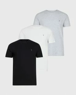 Cheapest 🌟 Tonic Crew T-Shirt 3 Pack OPTIC/BLACK/GREY ✔️