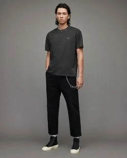 Cheapest ๐ Fulton Crew T-Shirt Washed Black โ 6 Cheapest ๐ Fulton Crew T-Shirt Washed Black โ -Coats & Jackets Sales MD096X 162 3