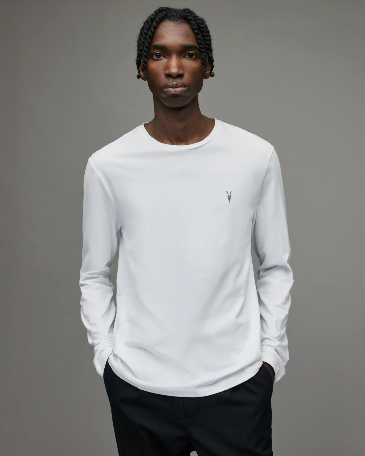 Cheapest ๐ฏ Brace Tonic Long Sleeve Crew T-Shirt Jet Black ๐ 1 Cheapest ๐ฏ Brace Tonic Long Sleeve Crew T-Shirt Jet Black ๐