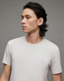 Best Pirce 🧨 Brace Brushed Cotton 3 Pack T-Shirts GREY/BROWN/BLUE ✨ -Coats & Jackets Sales MD138X 8016 5