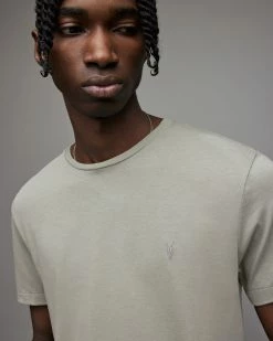 Buy 🌟 Tonic Crew 3 Pack T-Shirts GRN/WHT/JET BLK 🔔 -Coats & Jackets Sales MD140X 8014 5