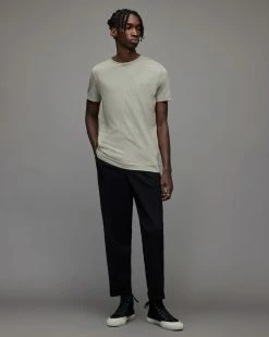 Buy 🌟 Tonic Crew 3 Pack T-Shirts GRN/WHT/JET BLK 🔔 -Coats & Jackets Sales MD140X 8014 6