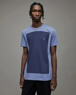 Flash Sale 🥰 Lobke Crew T-Shirt DULL BLUE/BLUE 🔥