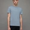 Best reviews of 😍 Brace Crew Brush Cotton T-Shirt Dull Blue 🎁