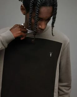 Top 10 ⌛ Lobke Crew Sweatshirt Muted Grey 🎉 -Coats & Jackets Sales MF042X 6169 2