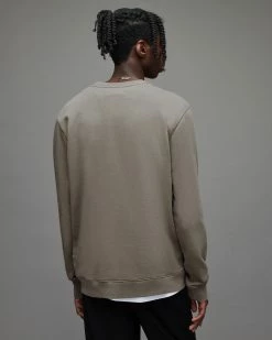 Top 10 ⌛ Lobke Crew Sweatshirt Muted Grey 🎉 -Coats & Jackets Sales MF042X 6169 4