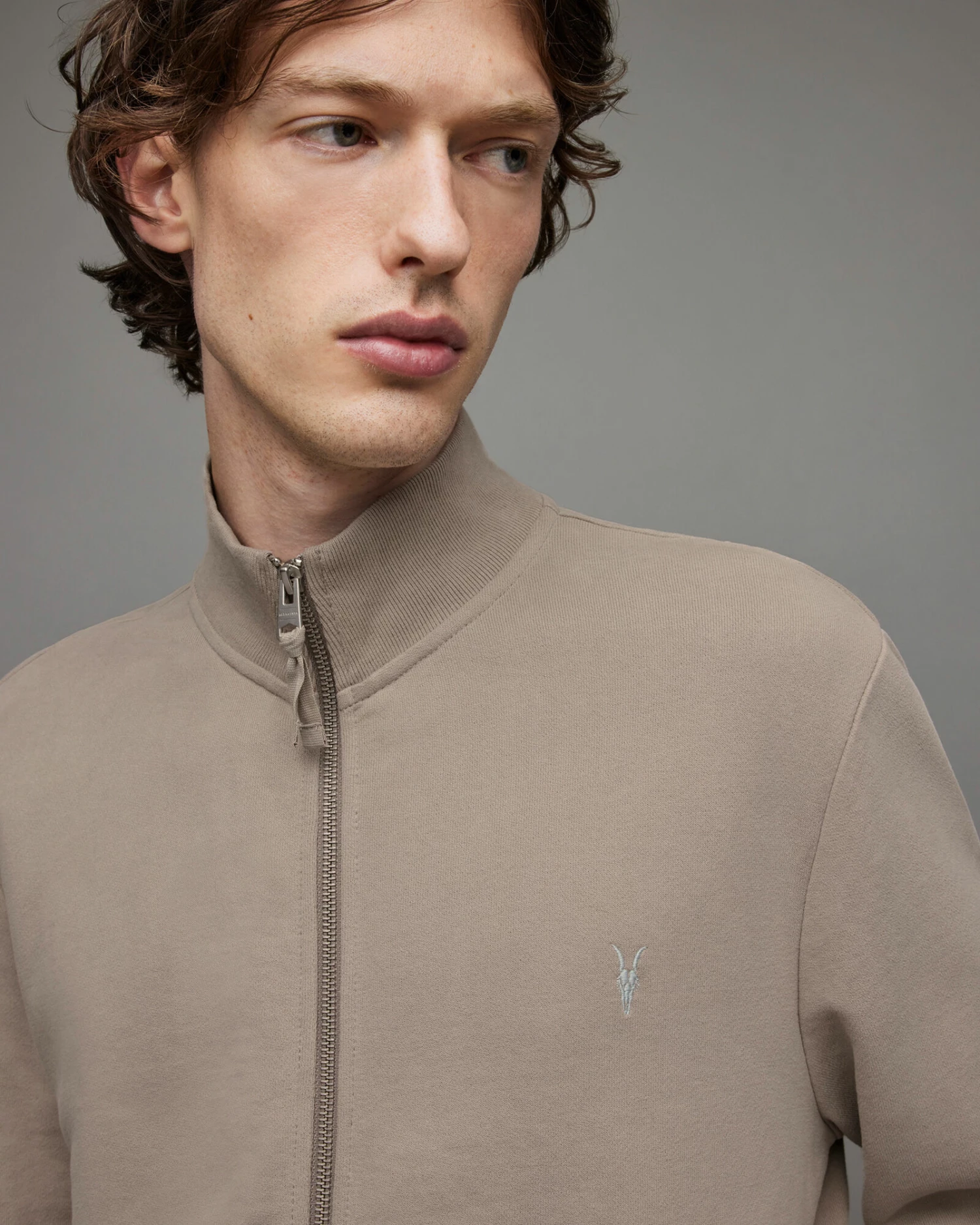 Best Sale โญ Raven Zip Funnel Sweatshirt Toasted Brown ๐ 2 Best Sale โญ Raven Zip Funnel Sweatshirt Toasted Brown ๐ - Image 2