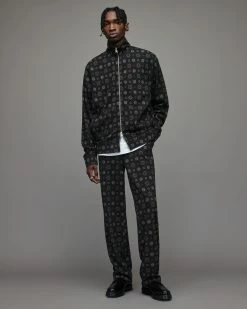 Outlet 🌟 Flynn Zip Through Jacket Jet Black ⌛ -Coats & Jackets Sales MF057X 451 4