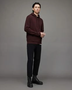 Discount 🧨 Raven Pullover Hoodie BEAUJLOAIS RED 🎁 -Coats & Jackets Sales MF080X 8013 3