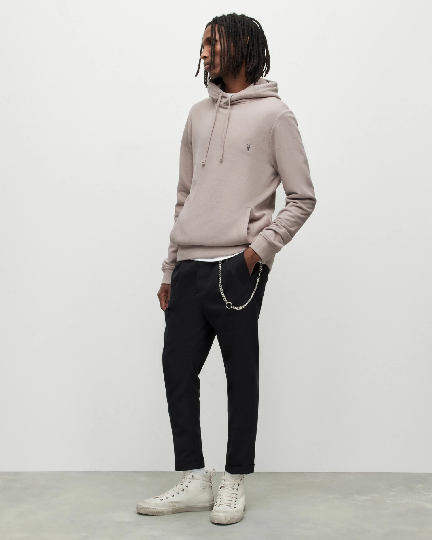 Cheapest โจ Raven Pullover Hoodie Ash Pink ๐ฅฐ 4 Cheapest โจ Raven Pullover Hoodie Ash Pink ๐ฅฐ - Image 4