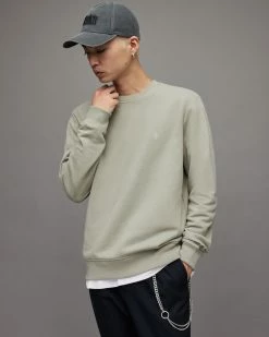 Best Sale ✔️ Raven Contrast Crew Sweatshirt Liberty Green ✨ 10 Best Sale ✔️ Raven Contrast Crew Sweatshirt Liberty Green ✨ -Coats & Jackets Sales MF084X 8006 5