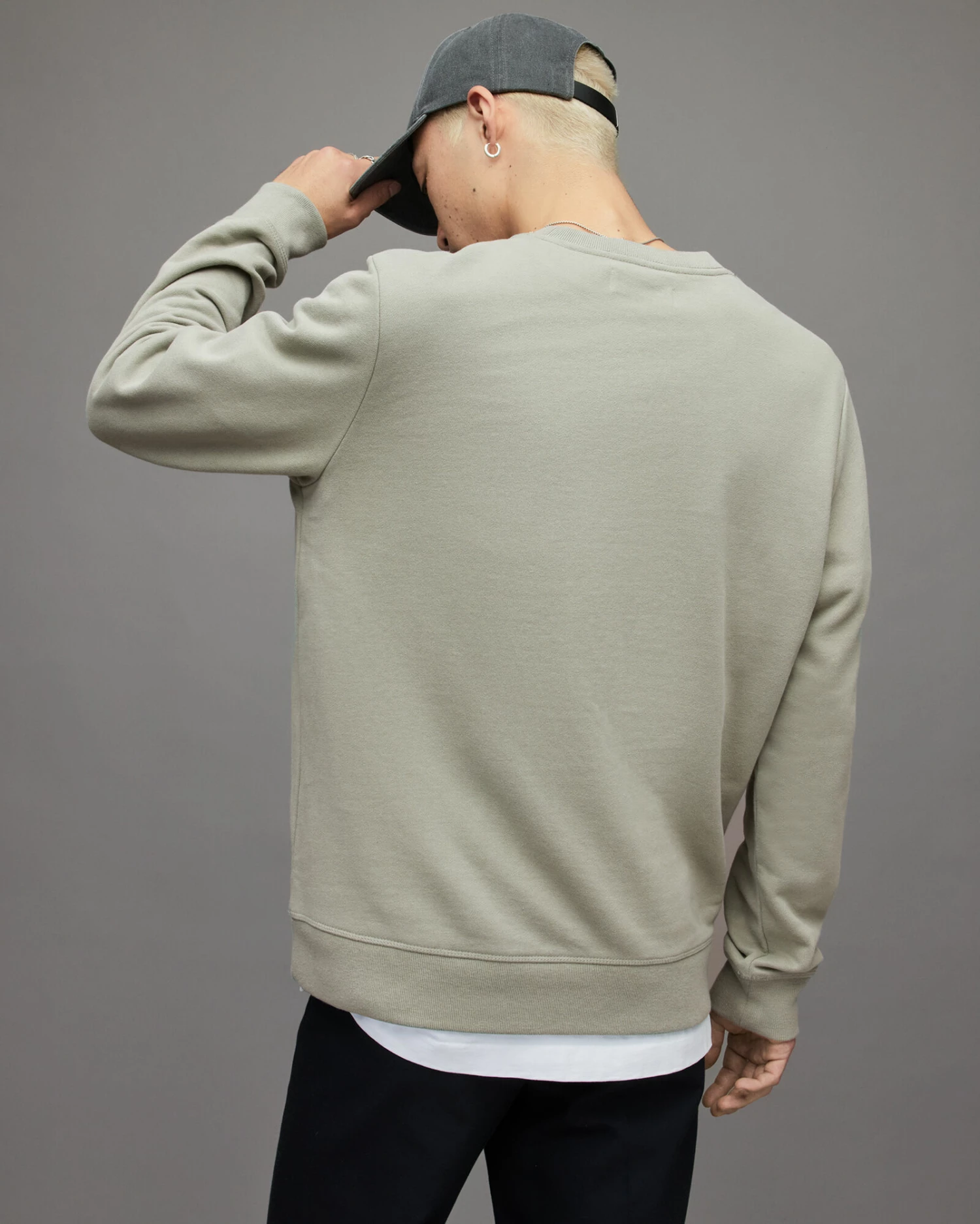 Best Sale ✔️ Raven Contrast Crew Sweatshirt Liberty Green ✨ 6 Best Sale ✔️ Raven Contrast Crew Sweatshirt Liberty Green ✨ - Image 6