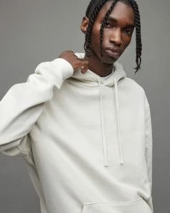 Discount 👍 Refract Pullover Hoodie Fogged Ecru ✨ -Coats & Jackets Sales MG037X 7729 5