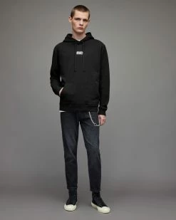 Best Pirce 🛒 Refract Pullover Hoodie Jet Black 👏 -Coats & Jackets Sales MG039X 451 3