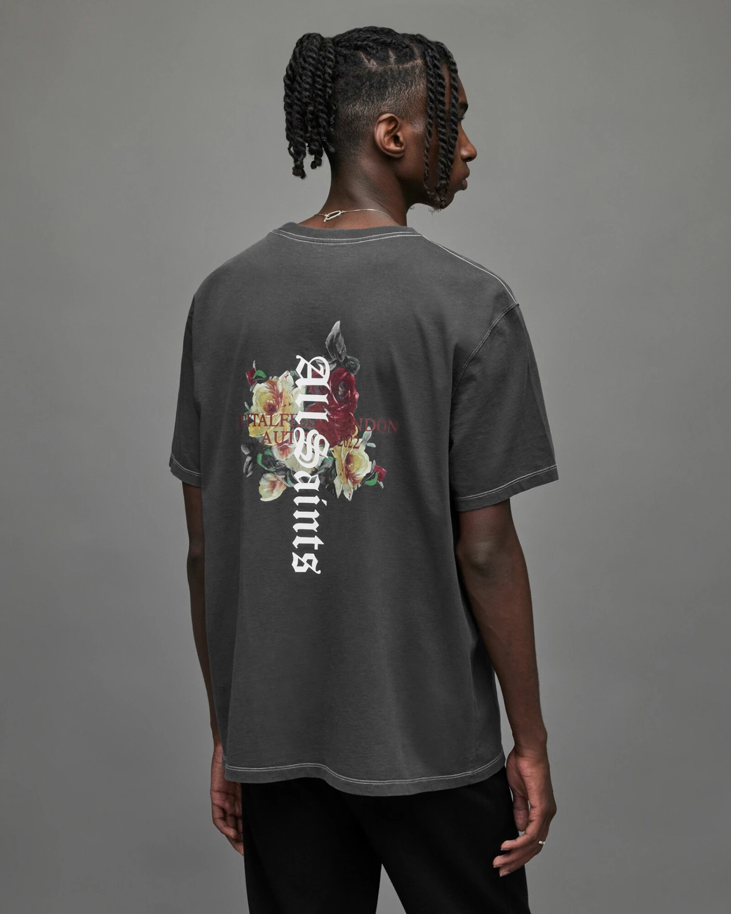 Best Sale ๐คฉ Oshiba Crew T-Shirt Washed Black ๐ 2 Best Sale ๐คฉ Oshiba Crew T-Shirt Washed Black ๐ - Image 2