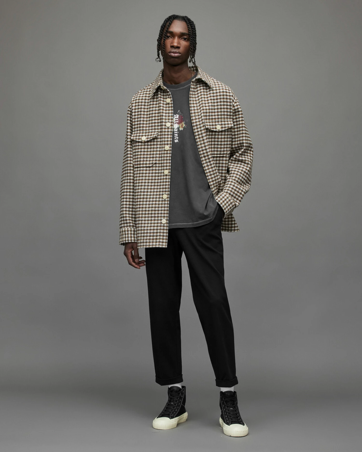 Best Sale ๐คฉ Oshiba Crew T-Shirt Washed Black ๐ 5 Best Sale ๐คฉ Oshiba Crew T-Shirt Washed Black ๐ - Image 5