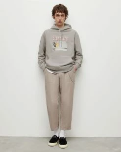 Buy 👏 Huska Pullover Hoodie Paving Grey 😍 -Coats & Jackets Sales MG104Y 7308 3