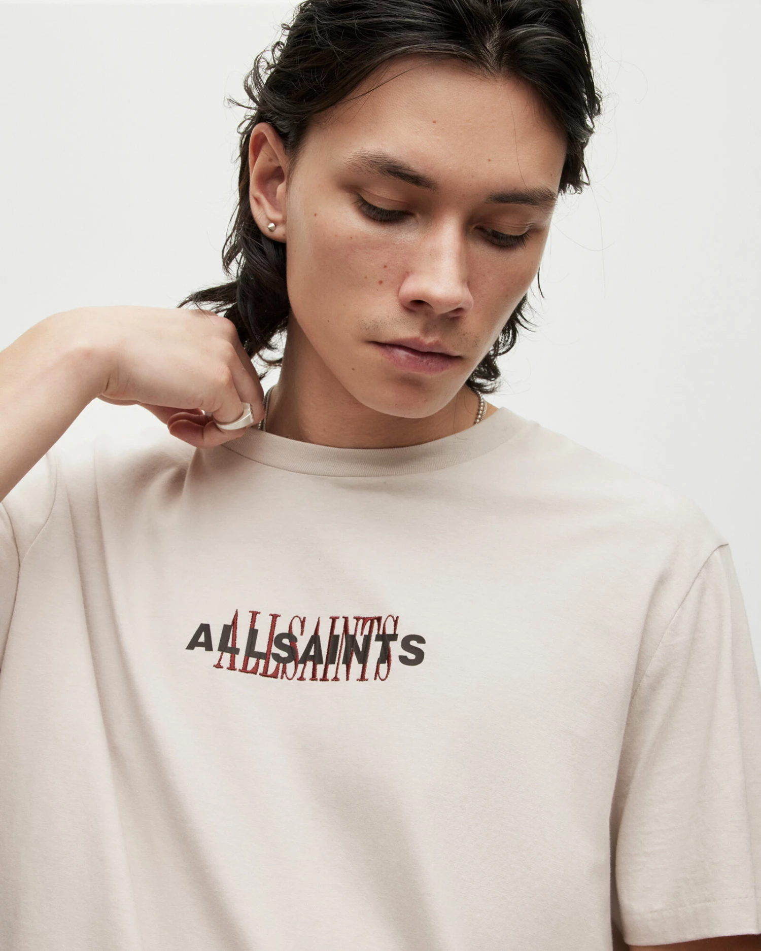 Promo 🎁 Veil Crew T-Shirt Oyster Grey 🎉 2 Promo 🎁 Veil Crew T-Shirt Oyster Grey 🎉 - Image 2