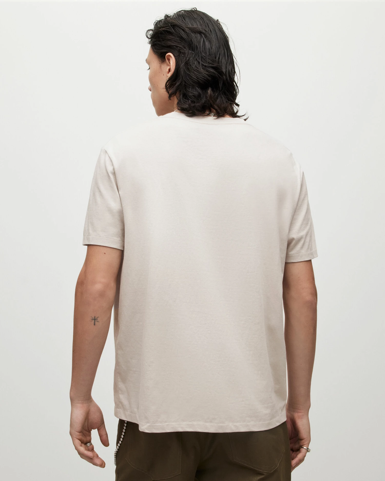 Promo 🎁 Veil Crew T-Shirt Oyster Grey 🎉 4 Promo 🎁 Veil Crew T-Shirt Oyster Grey 🎉 - Image 4