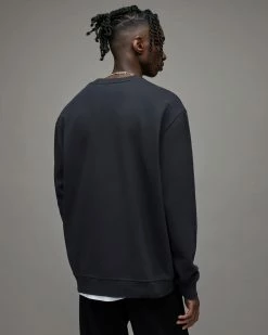 Wholesale 🔔 Refract Crew Sweatshirt True Navy 👍 -Coats & Jackets Sales MG163X 8051 4