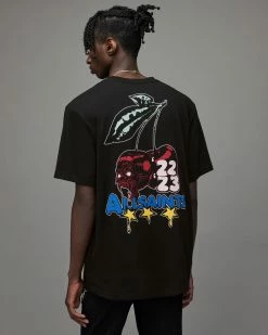 Top 10 🌟 CherryCrew T-Shirt Jet Black 🔥 -Coats & Jackets Sales MG182X 451 6