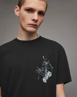 Brand new 👏 Gambler Crew T-Shirt Washed Black 💯 -Coats & Jackets Sales MG201X 162 5