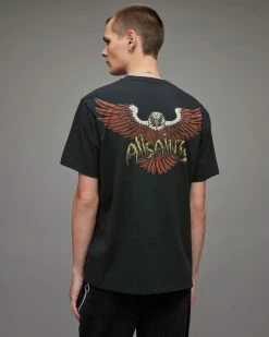 New 😀 Swoopy Crew T-Shirt Washed Black 🎉 -Coats & Jackets Sales MG228X 162 6