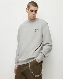 Wholesale 🌟 Underground Crew Sweatshirt Grey Marl 🌟