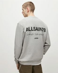 Wholesale 🌟 Underground Crew Sweatshirt Grey Marl 🌟 -Coats & Jackets Sales MG266Y 107 6