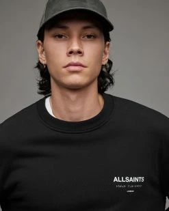 Deals ✨ Underground Crew Sweatshirt Jet Black 🛒 -Coats & Jackets Sales MG319X 451 4