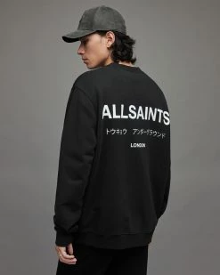 Deals ✨ Underground Crew Sweatshirt Jet Black 🛒 -Coats & Jackets Sales MG319X 451 5