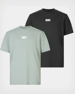 Best deal 🌟 Refract Crew 2 Pack T-Shirts JT BLK/LIBERTY GRN 👍