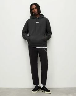 Outlet ✨ Refract Pullover Hoodie Washed Black ✔️ -Coats & Jackets Sales MG338X 162 3